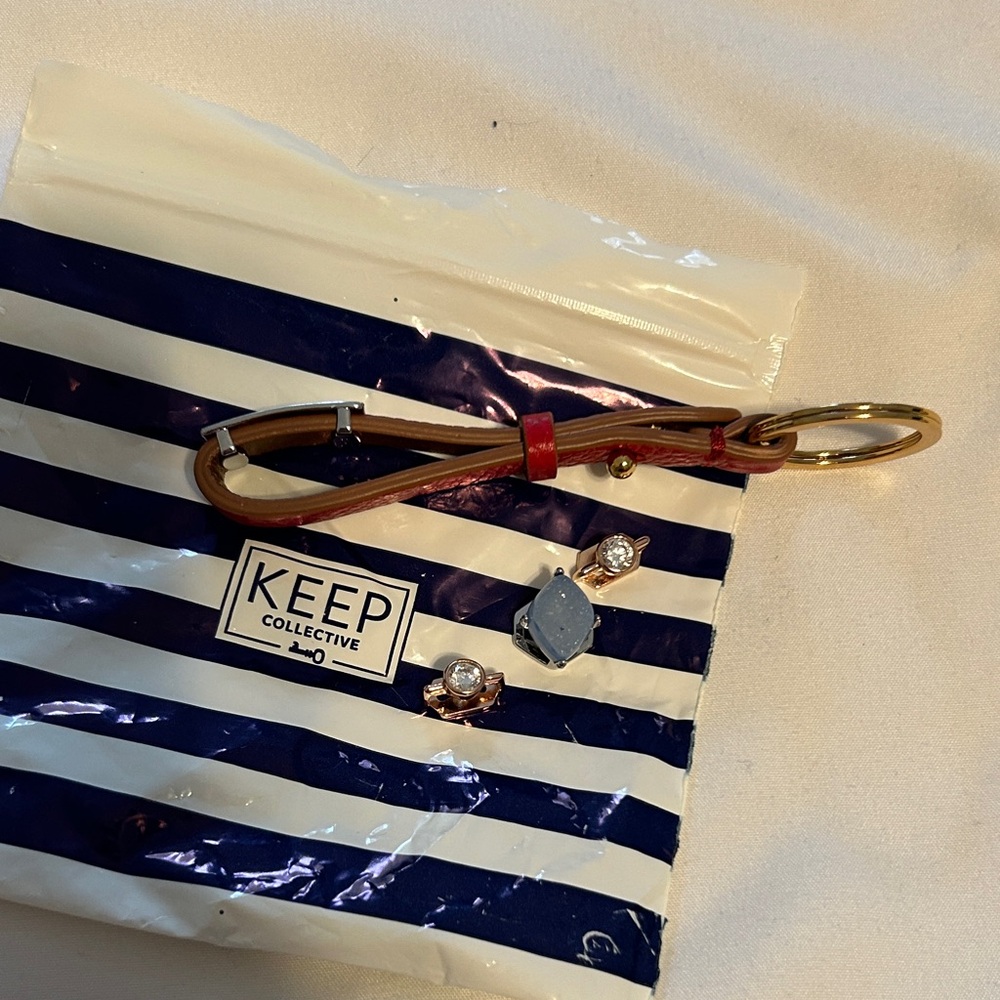 KEEP Collective Red and Gold Keychain Accessory - Picture 5 of 5